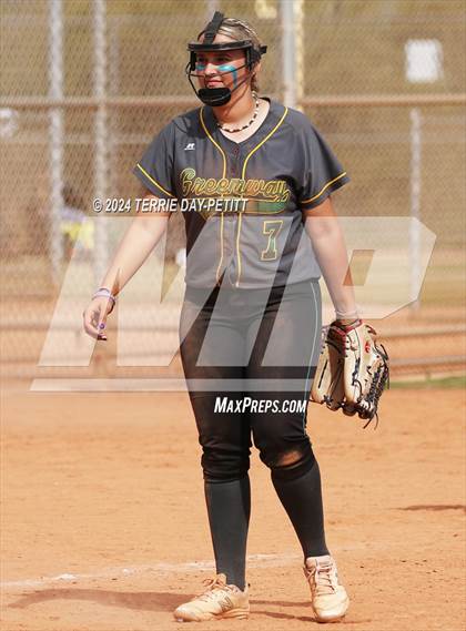Thumbnail 1 in Greenway vs Coconino (Sunrise Mountain Invitational) photogallery.