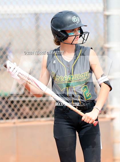 Thumbnail 2 in Greenway vs Coconino (Sunrise Mountain Invitational) photogallery.