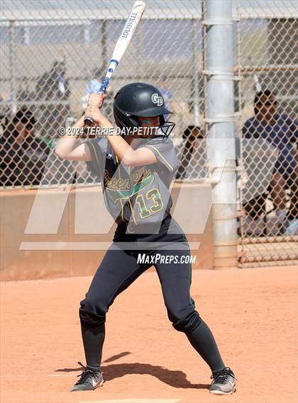 Thumbnail 1 in Greenway vs Coconino (Sunrise Mountain Invitational) photogallery.