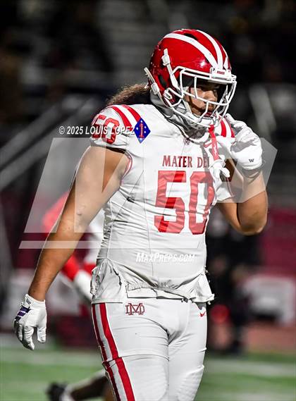 Thumbnail 1 in Mater Dei @ Centennial (CIF SS D1 Semifinal) photogallery.