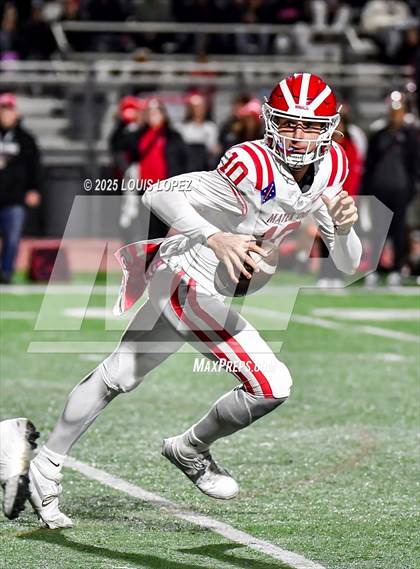 Thumbnail 1 in Mater Dei @ Centennial (CIF SS D1 Semifinal) photogallery.