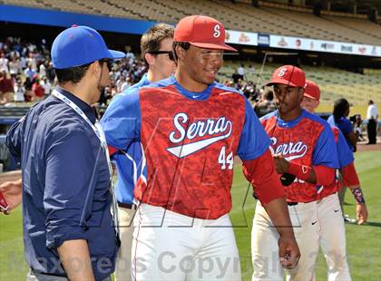 Thumbnail 1 in Serra vs. Mira Costa (CIF-SS D3 Final) photogallery.