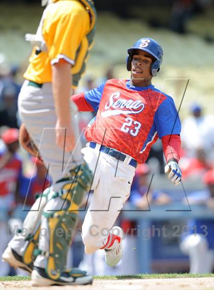Thumbnail 3 in Serra vs. Mira Costa (CIF-SS D3 Final) photogallery.