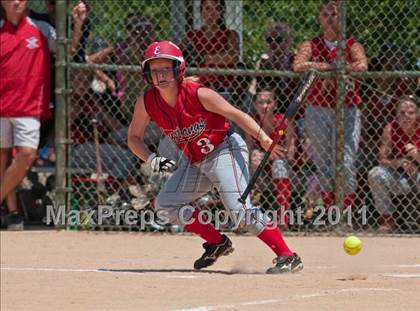 Thumbnail 3 in East Rowan vs Southern Vance (NCHSAA 3A Semifinal) photogallery.