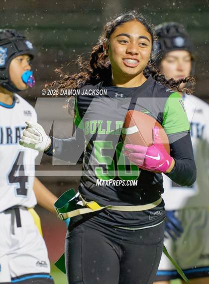 Thumbnail 3 in Pinecrest Academy Sloan Canyon vs Virgin Valley (NIAA 3A Semifinal) photogallery.