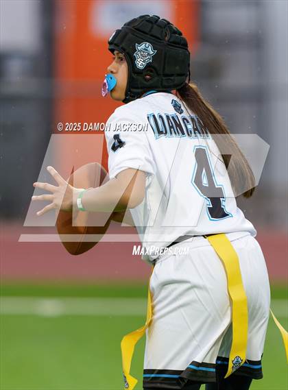 Thumbnail 1 in Pinecrest Academy Sloan Canyon vs Virgin Valley (NIAA 3A Semifinal) photogallery.