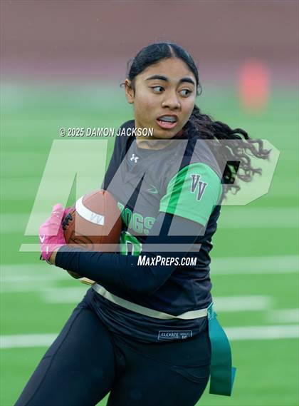 Thumbnail 1 in Pinecrest Academy Sloan Canyon vs Virgin Valley (NIAA 3A Semifinal) photogallery.