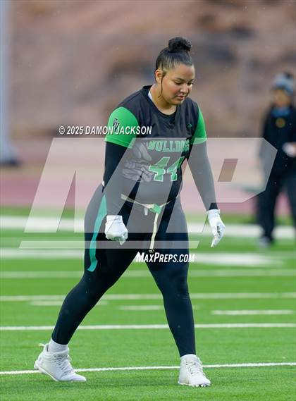 Thumbnail 3 in Pinecrest Academy Sloan Canyon vs Virgin Valley (NIAA 3A Semifinal) photogallery.