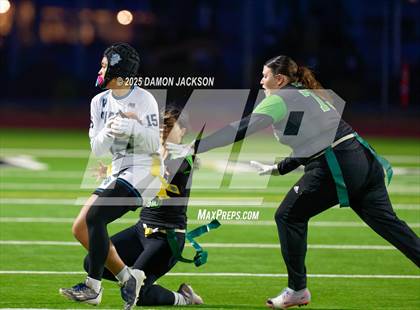 Thumbnail 3 in Pinecrest Academy Sloan Canyon vs Virgin Valley (NIAA 3A Semifinal) photogallery.