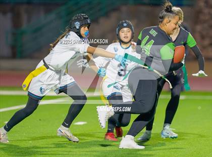 Thumbnail 2 in Pinecrest Academy Sloan Canyon vs Virgin Valley (NIAA 3A Semifinal) photogallery.