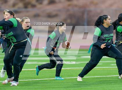 Thumbnail 2 in Pinecrest Academy Sloan Canyon vs Virgin Valley (NIAA 3A Semifinal) photogallery.