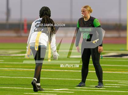 Thumbnail 3 in Pinecrest Academy Sloan Canyon vs Virgin Valley (NIAA 3A Semifinal) photogallery.
