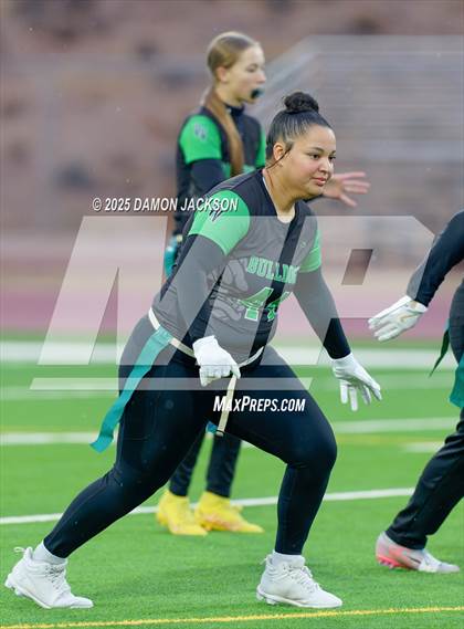 Thumbnail 2 in Pinecrest Academy Sloan Canyon vs Virgin Valley (NIAA 3A Semifinal) photogallery.