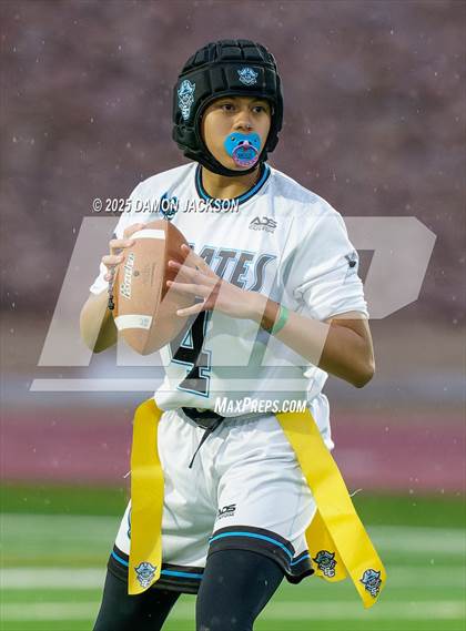 Thumbnail 1 in Pinecrest Academy Sloan Canyon vs Virgin Valley (NIAA 3A Semifinal) photogallery.