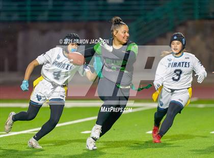 Thumbnail 1 in Pinecrest Academy Sloan Canyon vs Virgin Valley (NIAA 3A Semifinal) photogallery.