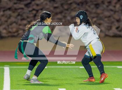 Thumbnail 2 in Pinecrest Academy Sloan Canyon vs Virgin Valley (NIAA 3A Semifinal) photogallery.