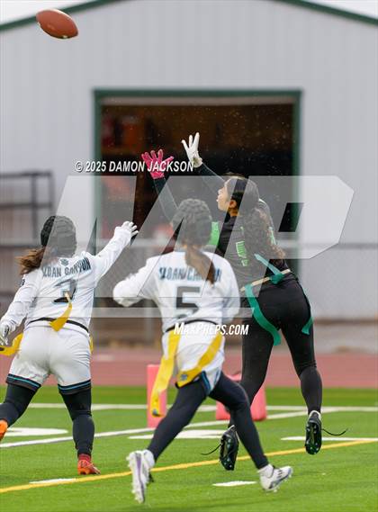 Thumbnail 2 in Pinecrest Academy Sloan Canyon vs Virgin Valley (NIAA 3A Semifinal) photogallery.