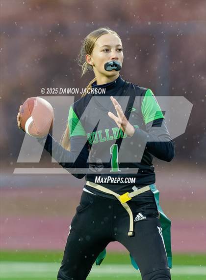 Thumbnail 1 in Pinecrest Academy Sloan Canyon vs Virgin Valley (NIAA 3A Semifinal) photogallery.