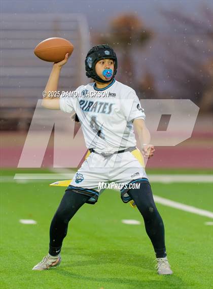 Thumbnail 1 in Pinecrest Academy Sloan Canyon vs Virgin Valley (NIAA 3A Semifinal) photogallery.