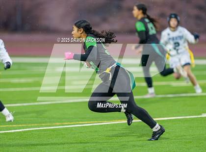 Thumbnail 1 in Pinecrest Academy Sloan Canyon vs Virgin Valley (NIAA 3A Semifinal) photogallery.