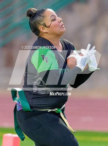 Thumbnail 1 in Pinecrest Academy Sloan Canyon vs Virgin Valley (NIAA 3A Semifinal) photogallery.