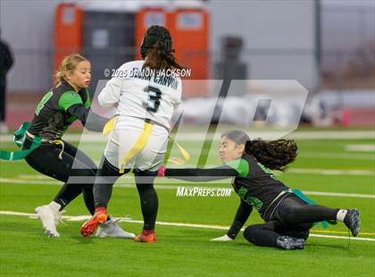 Thumbnail 2 in Pinecrest Academy Sloan Canyon vs Virgin Valley (NIAA 3A Semifinal) photogallery.