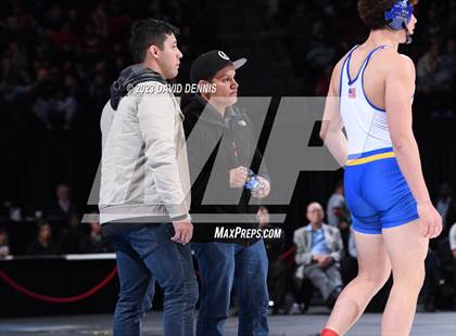 Thumbnail 3 in CIF State Boys Wrestling Championships (182-120 Finals) photogallery.