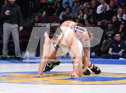Thumbnail 2 in CIF State Boys Wrestling Championships (182-120 Finals) photogallery.
