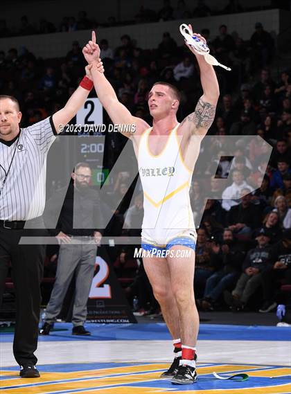 Thumbnail 3 in CIF State Boys Wrestling Championships (182-120 Finals) photogallery.