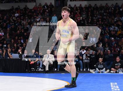 Thumbnail 1 in CIF State Boys Wrestling Championships (182-120 Finals) photogallery.