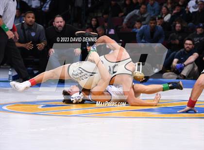 Thumbnail 2 in CIF State Boys Wrestling Championships (182-120 Finals) photogallery.