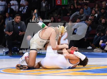 Thumbnail 3 in CIF State Boys Wrestling Championships (182-120 Finals) photogallery.
