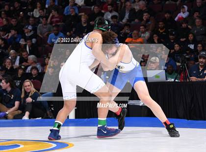 Thumbnail 1 in CIF State Boys Wrestling Championships (182-120 Finals) photogallery.