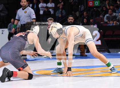 Thumbnail 1 in CIF State Boys Wrestling Championships (182-120 Finals) photogallery.