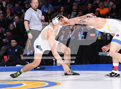 Thumbnail 2 in CIF State Boys Wrestling Championships (182-120 Finals) photogallery.