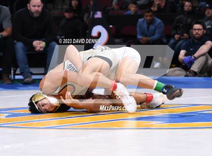 Thumbnail 1 in CIF State Boys Wrestling Championships (182-120 Finals) photogallery.