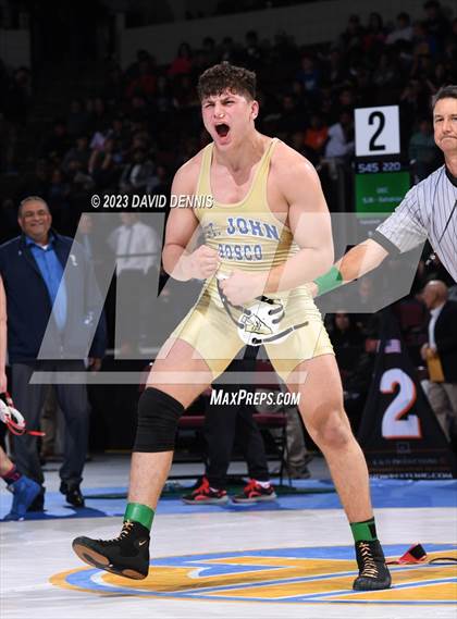 Thumbnail 3 in CIF State Boys Wrestling Championships (182-120 Finals) photogallery.
