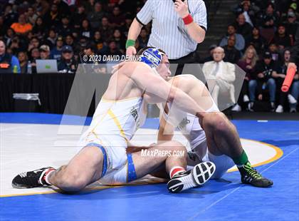 Thumbnail 1 in CIF State Boys Wrestling Championships (182-120 Finals) photogallery.