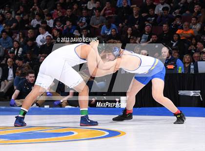 Thumbnail 3 in CIF State Boys Wrestling Championships (182-120 Finals) photogallery.