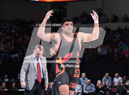 Thumbnail 3 in CIF State Boys Wrestling Championships (182-120 Finals) photogallery.