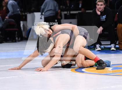 Thumbnail 1 in CIF State Boys Wrestling Championships (182-120 Finals) photogallery.