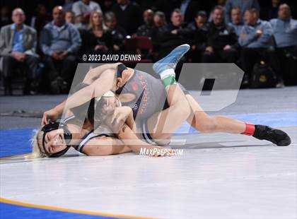 Thumbnail 2 in CIF State Boys Wrestling Championships (182-120 Finals) photogallery.