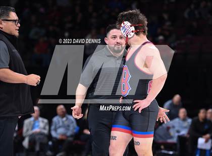 Thumbnail 1 in CIF State Boys Wrestling Championships (182-120 Finals) photogallery.