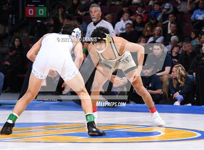 Thumbnail 2 in CIF State Boys Wrestling Championships (182-120 Finals) photogallery.