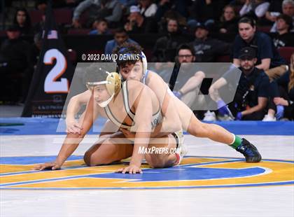 Thumbnail 3 in CIF State Boys Wrestling Championships (182-120 Finals) photogallery.