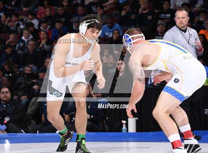 Thumbnail 3 in CIF State Boys Wrestling Championships (182-120 Finals) photogallery.
