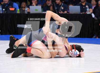 Thumbnail 2 in CIF State Boys Wrestling Championships (182-120 Finals) photogallery.