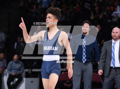 Thumbnail 3 in CIF State Boys Wrestling Championships (182-120 Finals) photogallery.