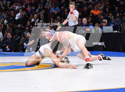 Thumbnail 3 in CIF State Boys Wrestling Championships (182-120 Finals) photogallery.