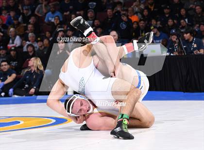 Thumbnail 3 in CIF State Boys Wrestling Championships (182-120 Finals) photogallery.